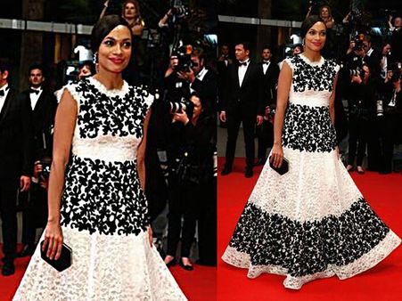 Rosario Dawson In Dolce & Gabbana 