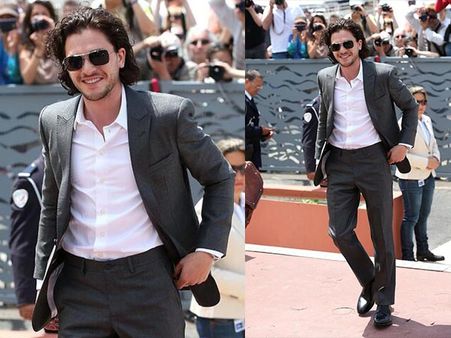Kit Harington In Armani 