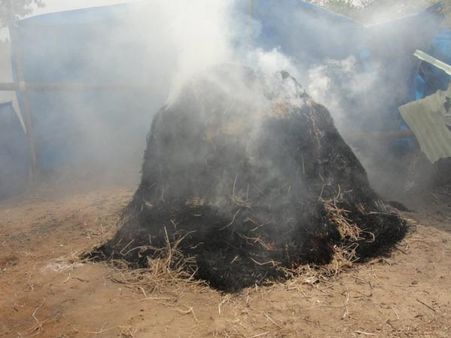 Preparation Of Vibhuti