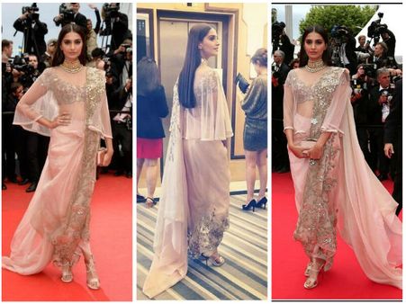 Sonam Kapoor In Annamika Khanna Lehenga