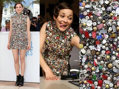 Marion Cotillard In Margiela Marion Cotillard In Margiela