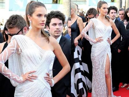 Alessandra Ambrosio In Atelier Versace Alessandra Ambrosio In Atelier Versace
