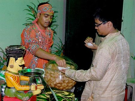The Food Counter Is More Important Than The Bride Or Groom