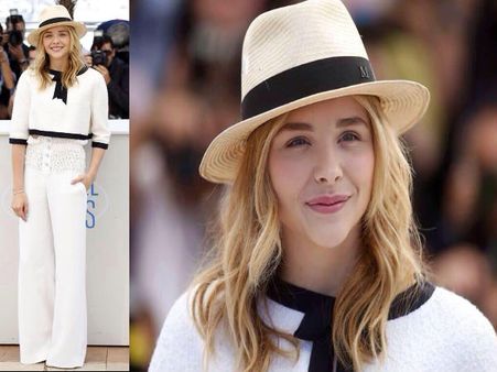 Chloe Moretz in Chanel Couture 
