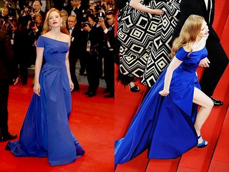 Jessica Chastain’s Atelier Versace Gown Jessica Chastain’s Atelier Versace Gown