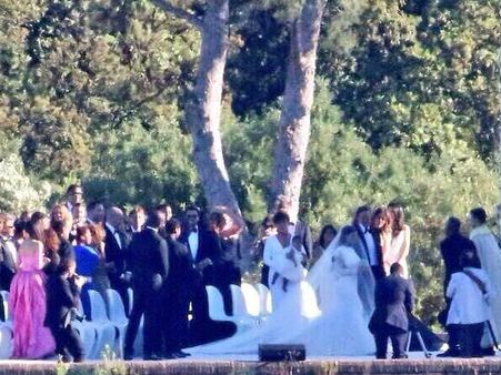 Kim Walking Down The Aisle