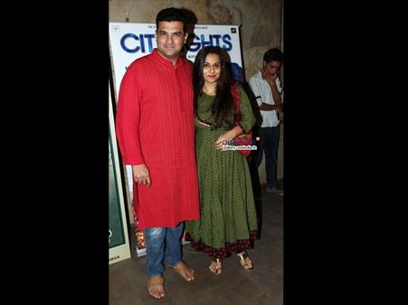 Vidya Balan & Her Husband