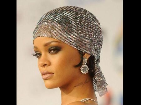Rihanna's Head Gear