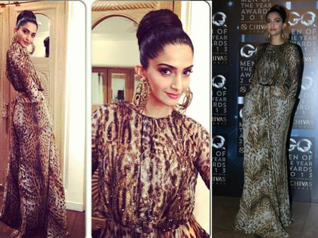  Sonam Kapoor In Jean Paul Gaultier Gown