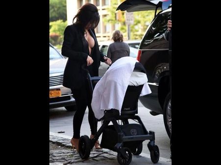 Kim Kardashian In Saint Laurent