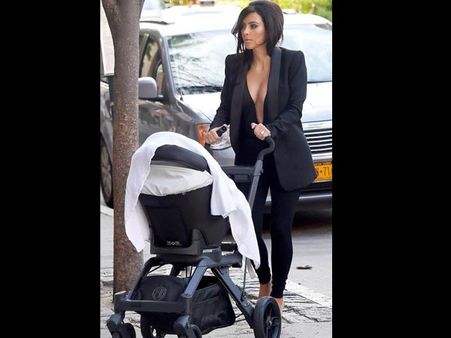 Kim Kardashian In Black