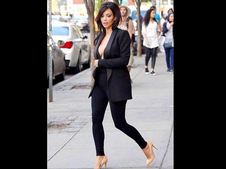 Kim Kardashian New Look