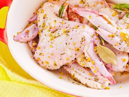 Herb-marinated chicken Herb-marinated chicken