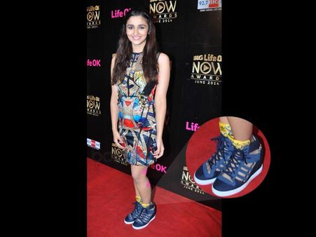 Alia In Blue Boot