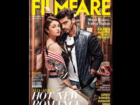 Alia On Filmfare Cover