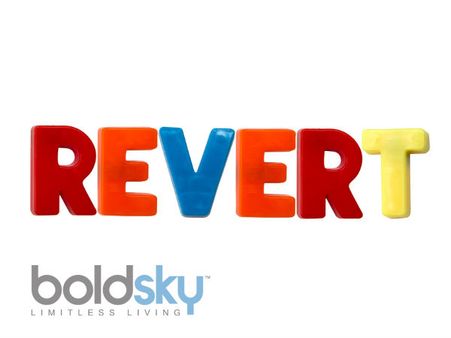 Revert Back Revert Back