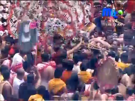 Balabhadra Being Carried Amongst Celebration