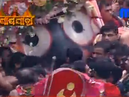 Jagannath Being Carried