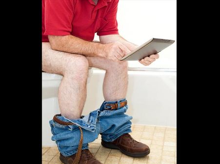 You forget to lock the bathroom door