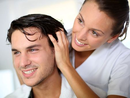 You don't mind moving around with greasy hair