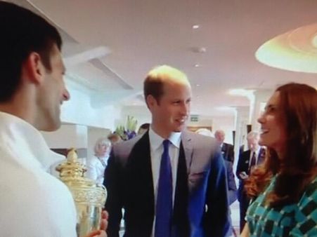 Kate Meets Djokovic Kate Meets Djokovic