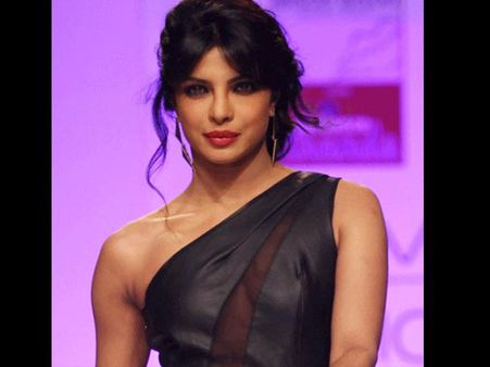 Priyanka Chopra In A See-Through Dress