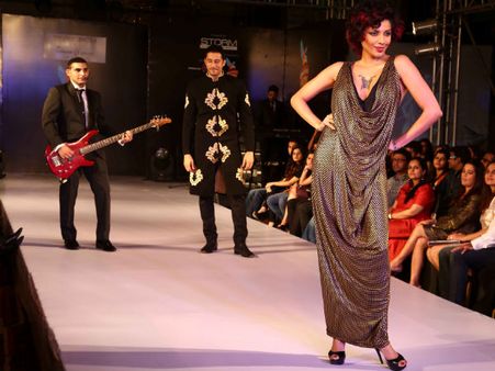 Metallic Beauty For Manoviraj Khosla