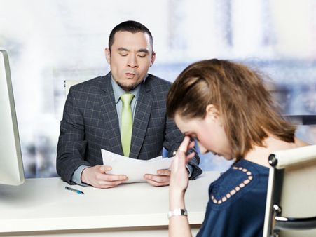 Your interviewer was cold