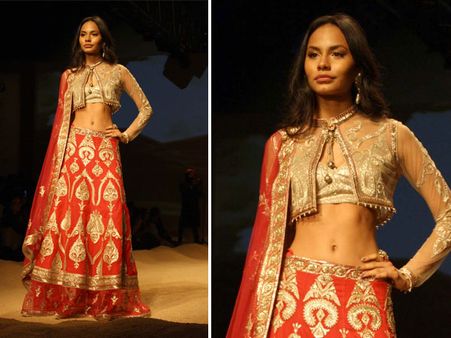 Crop Tops & Layers Of Sheer