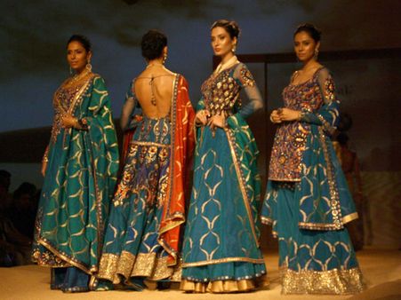 Backless Beauties In Blue