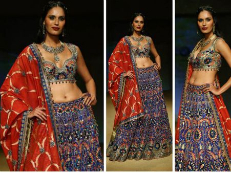 Padma Lakshmi For Ashima & Leena