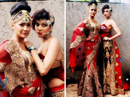 Fishtail Lehenga n Tube Choli 