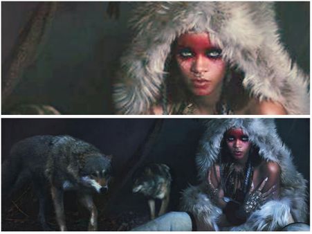 Posing With The Wolves