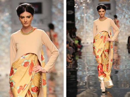 Floral Print Saree Floral Print Saree