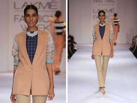 Sleeveless Peach Coats