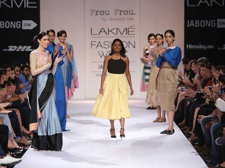 Archana Rao With Her Designs