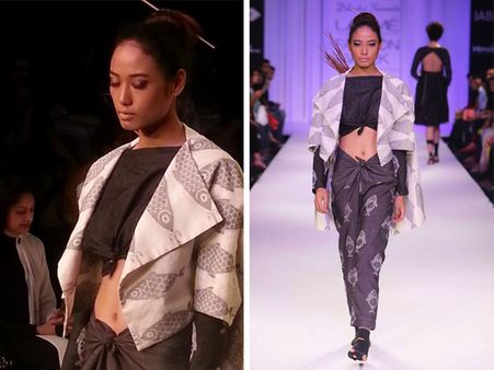 Knotted Pants n Tied Up Crop Top