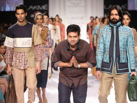 Sayantan Sarkar With His Models