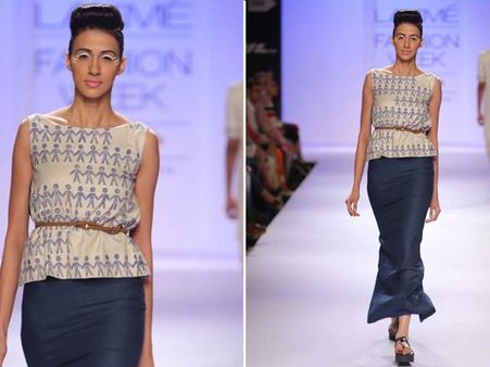 Long Pencil Skirt With Tunic Long Pencil Skirt With Tunic