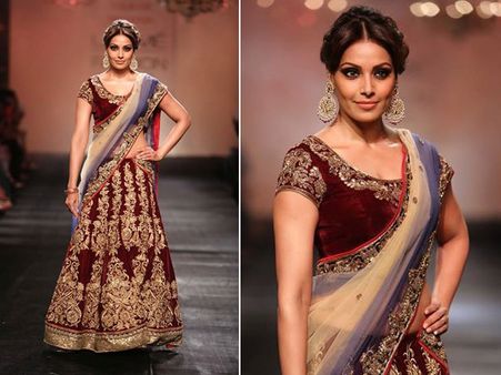 Bipasha Basu Walks For Vikram Phadnis