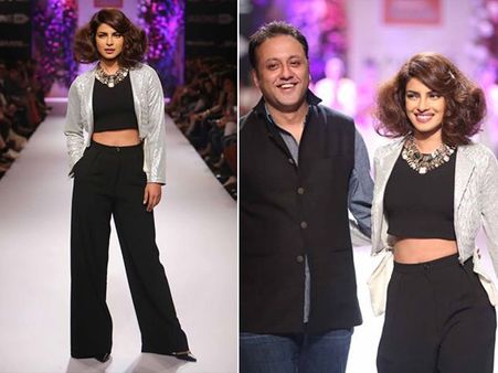 Priyanka Chopra Waks For Varun Bahl