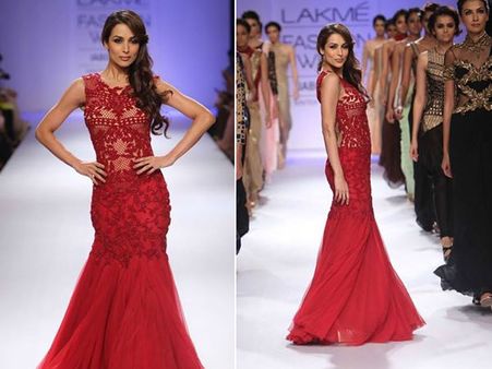 Malaika Arora Walks For Sonaakshi Raaj