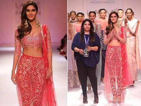 Vaani Kapoor Walks For Payal Singhal