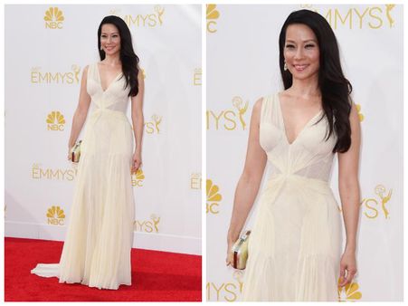 Lucy Lui In Zac Posen