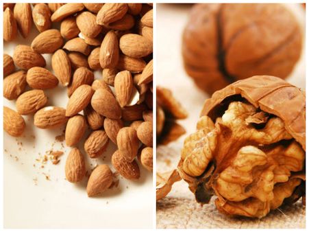 Almonds and Walnuts