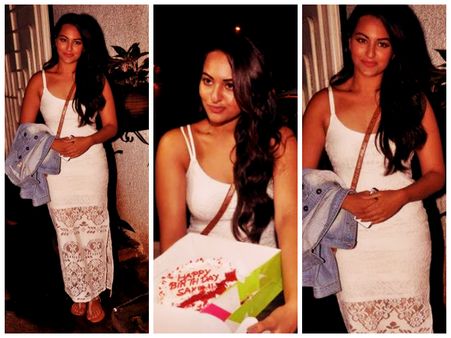 Sonakshi Sinha In Sheath Dress