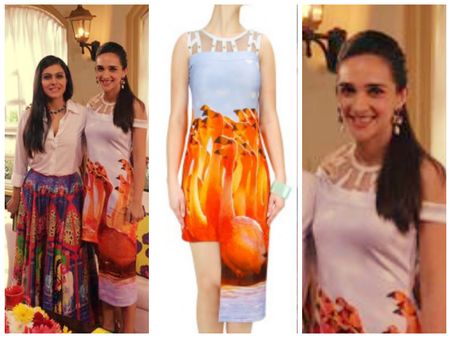 Tara Sharma In Payal Singhal 