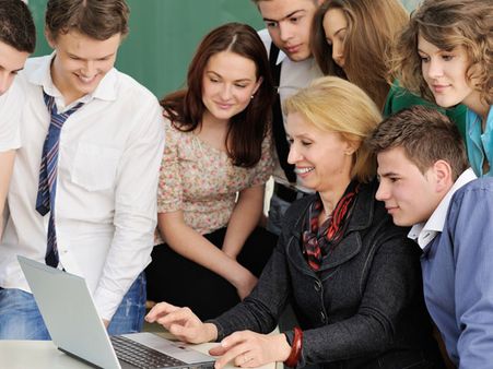 Teachers are always up to date