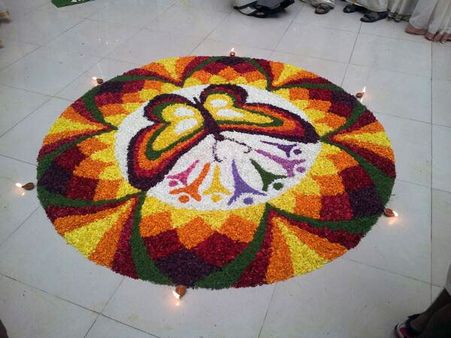 Butterfly Pookalam