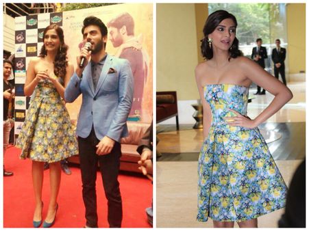 Sonam Rocks The Floral Dress